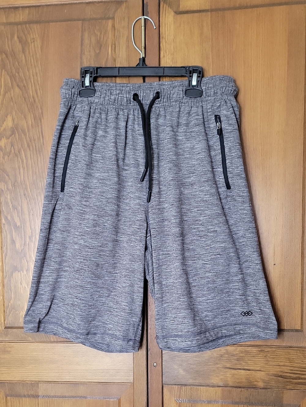 Leg3nd Men's Gray Active Drawstring Shorts Sz S